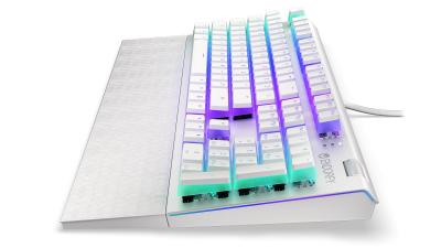 Endorfy Omnis Pudding Blue Switch Mechanical Keyboard Onyx White US