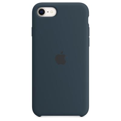 Apple iPhone SE3 Silicone Case Abyss Blue