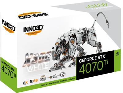 Inno3D GeForce RTX 4070 Ti 12GB DDR6X X3 OC White