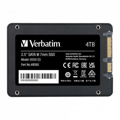 Verbatim 4TB 2,5" SATA3 Vi550 S3