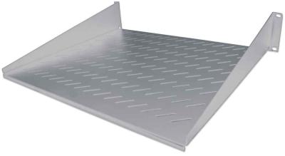 Intellinet 19" Cantilever Shelf (2U 2-Point Front Mount 400 mm) Grey