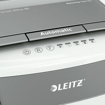 Leitz IQ AutoFeed SmallOffice 50X P4 Pro Iratmegsemmisítő White