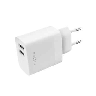 FIXED Dual USB Travel Charger 17W White