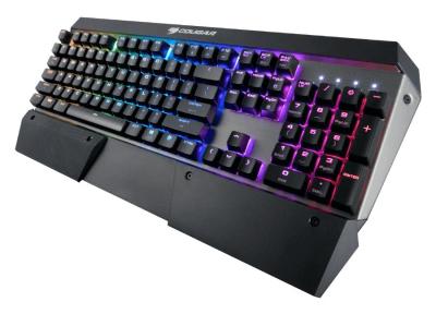 Cougar Attack X3 RGB Speedy Cherry MX Silver Mechanical Gaming Keyboard Black HU