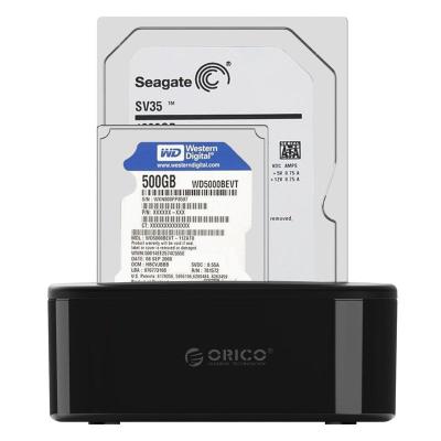 Orico 6218US3-EU 2,5"/3,5" HDD/SSD USB3.0 Hard Drive Dock Black