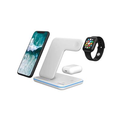 Canyon WS-303 3-in-1 Wireless Charging Station White