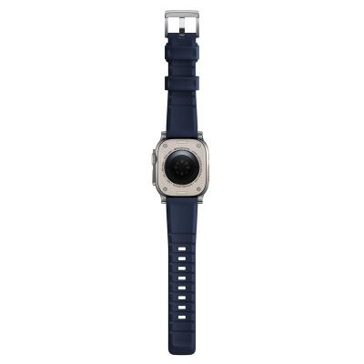 Nomad Rugged Strap, atlantic blue - Apple Watch Ultra 2/1 49mm 9/8/7 45mm/6/SE/5/4 44mm/3/2/1 42mm