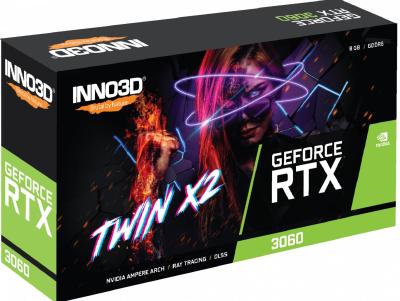 Inno3D GeForce RTX3060 8GB DDR6 Twin X2 (LHR)