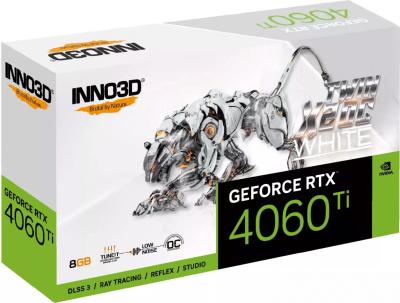 Inno3D GeForce RTX4060 Ti 8GB DDR6 Twin X2 OC White