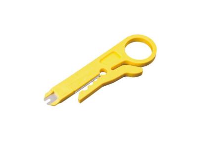 EQuip Punch Down Tool with Wire Stripper Yellow