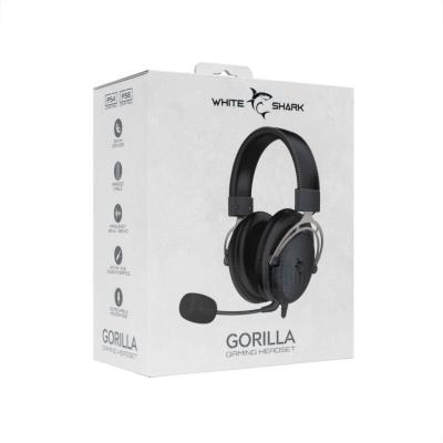 White Shark Gorilla Gaming Headset Black/Grey