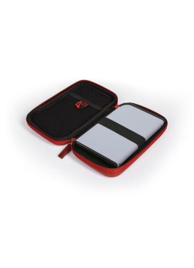 Port Designs Colorado Shock Universal case for 2,5" external hard drive Red