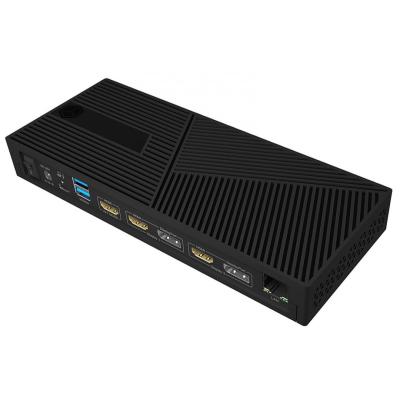 Raidsonic IcyBox IB-DK2246AC 11in1 Hybrid DockingStation with triple video output