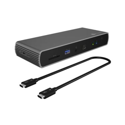 Raidsonic IcyBox IB-DK8801-TB4 10 in 1 Thunderbolt 4 Dock with PD 100W