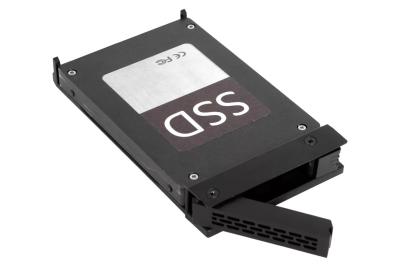 IcyDock ExpressCage MB324SP-B 4 Bay 2.5" SAS/SATA HDD & SSD Hot Swap Cage for External 5.25" Bay - Comparable to Tray-Less Design