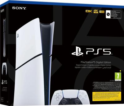 Sony PlayStation 5 Slim Digital Edition 1TB White