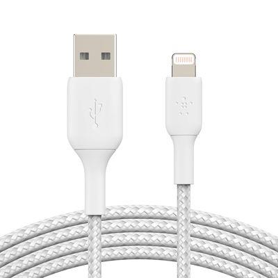Belkin USB-A to Lightning cable 0,15m White
