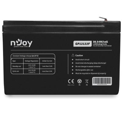 Njoy 12V/12Ah szünetmentes akkumulátor 1db/csomag