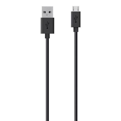 Belkin USB-A to microUSB male/male cable 2m Black