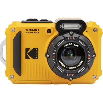 Kodak Pixpro WPZ2 Yellow + 2db akku 16GB microSD Card
