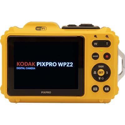 Kodak Pixpro WPZ2 Yellow + 2db akku 16GB microSD Card