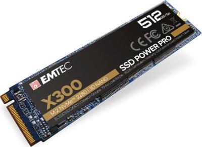 Emtec 512GB M.2 2280 NVMe X300 Power Pro