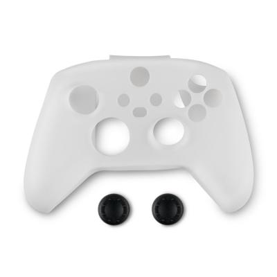 Spartan Gear XBOX Series X/S Silicon Skin Cover and Thumb Grips White