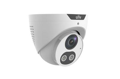 Uniview Prime-I 4MP Tri-Guard turret dómkamera, 2,8mm fix objektívvel, mikrofonnal és hangszóróval