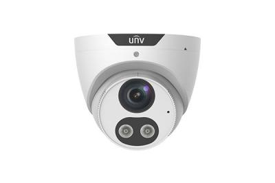 Uniview Prime-I 4MP Tri-Guard turret dómkamera, 2,8mm fix objektívvel, mikrofonnal és hangszóróval