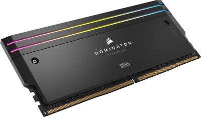 Corsair 64GB DDR5 6600MHz Kit(2x32GB) Dominator Titanium RGB Black