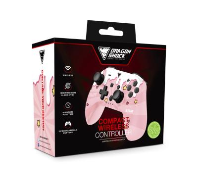 Dragonshock PopTop Compact Wireless Controller for Switch Sweet Pink