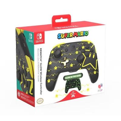 PDP Rematch Glow Wireless Gamepad  Super Stars Glow in the Dark