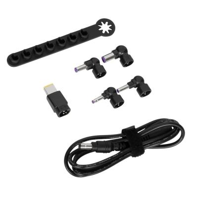 Targus 90W Legacy Power Accessory Kit (DC Cable to Tip + 5 Tips + Storage Bar)1,8M Black