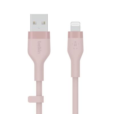 Belkin BoostCharge Flex USB-A Cable with Lightning Connector 2m Pink