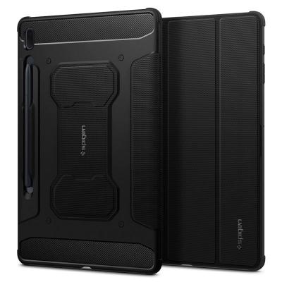 Spigen Rugged Armor Pro, black - Samsung Galaxy Tab S7 FE/S7 FE 5G