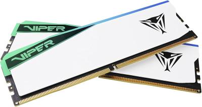 Patriot 48GB DDR5 6600MHz Kit(2x24GB) Viper Elite 5 RGB White