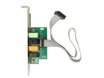 DeLock PCI Express Soundcard 7.1 - 24 Bit / 192 kHz with TOSLINK In / Out