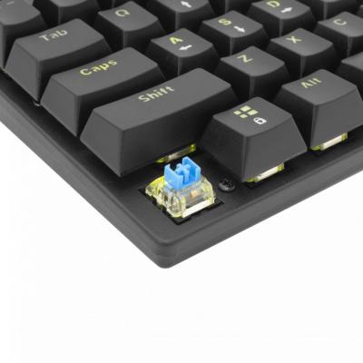 White Shark GK-2107 Commandos Elite Blue Switches Mechanical keyboard Black US