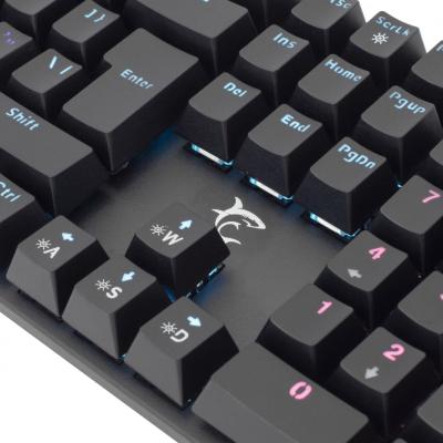 White Shark GK-2107 Commandos Elite Blue Switches Mechanical keyboard Black US