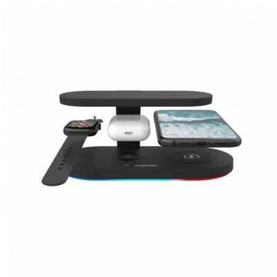 Canyon WS-501 5-in-1 Wireless Charging Station Black