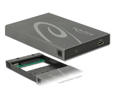 DeLock 2,5″ External Enclosure SATA HDD / SSD > USB 3.1 Type C