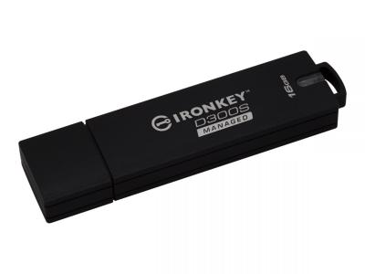 Kingston 16GB IronKey D300SM (Serialized Managed) Black