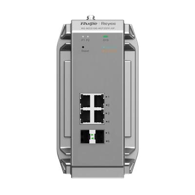 Reyee RG-NIS3100-4GT2SFP-HP True Industrial-Grade Switch Specially Designed for Harsh Environments