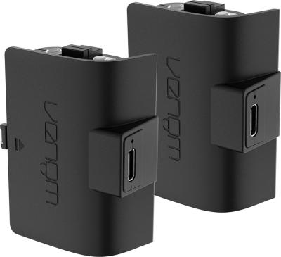 Venom VS2882 Twin Rechargeable Battery Packs for XBOX Black