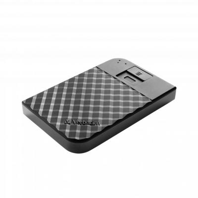 Verbatim 1TB 2,5" USB3.1 Fingerprint Secure Portable Hard Drive Black
