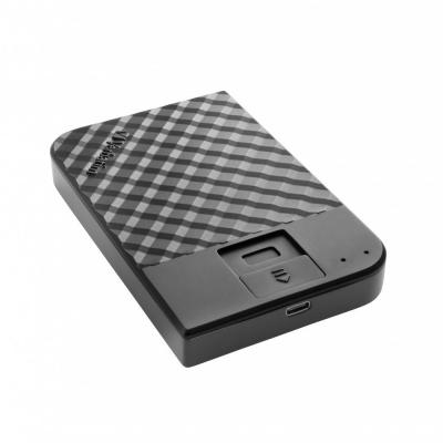 Verbatim 2TB 2,5" USB3.1 Fingerprint Secure Portable Hard Drive Black
