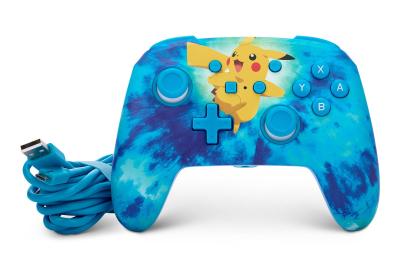PowerA Enhanced Wired Controller for Nintendo Switch Tie Dye Pikachu