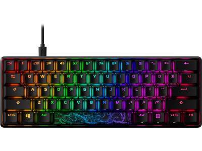 HP HyperX 60 Alloy Origins Aqua Mechanical RGB Keyboard Black US