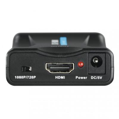 Hama AV Converter Scart to HDMI Black