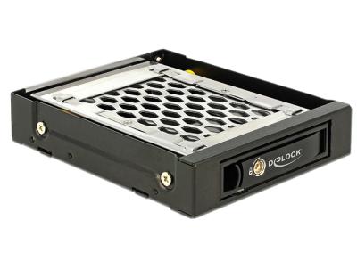 DeLock 3,5" Mobile Rack for 1x 2,5" SATA / SAS HDD / SSD with vibration protection